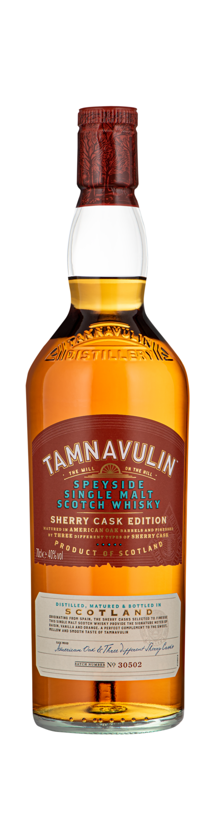 Large Tamnavulin SC Cutout Bottlefront
