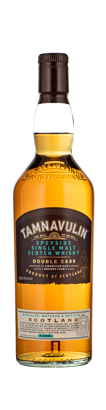 A bottle of Tamnavulin Double Cask